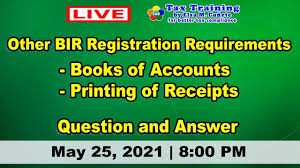 other bir registration requirements