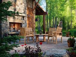 30 Outdoor Fireplace Ideas Cozy