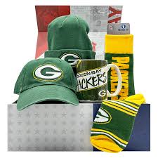 green bay packers nfl gift box cap go