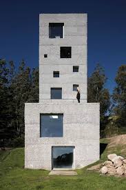 Concrete Tower House Designed With Live
