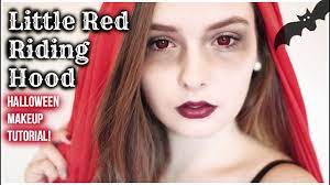 little red riding hood halloween makeup