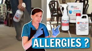 allergies and cleaning chemicals tips