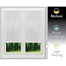 Redi Shade White Paper Light Filtering Window Shade Home Decor 36 In W X 72 In L 4 Pack
