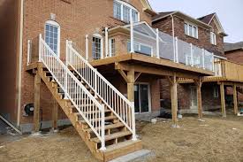 It has a natural resistance against rust and corrosions which makes it a good option for both outdoors and indoors. Aluminum Deck Railing Stairs Railing System Ideas Diy