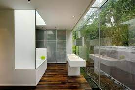 One Story Glass House Design