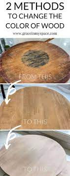How To Change The Color Of Wood 2