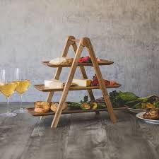 Wooden 3 Tier Server West Elm