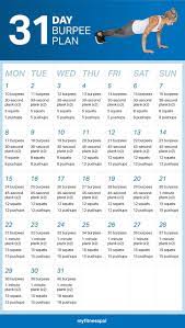 the 31 day bur plan fitness