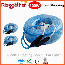 Twin Core Heating Wooden Floor Cables