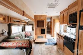 rv renovation before after the