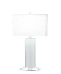 Waterloo Table Lamp Frosted Glass