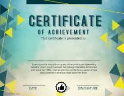 300 Customizable Design Templates For Certificate Postermywall