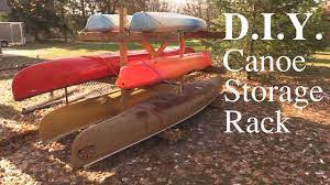 canoe storage rack d i y you