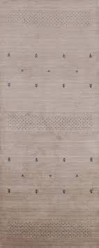 ivory gabbeh wool runner rug 2x6