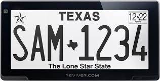 digital license plates in texas reviver