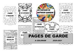 Page De Garde Cahier Cycle 3 Dictée - Pages de garde cahiers on Pinterest