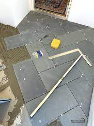 blue mountauk slate tile install