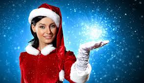 Santa Girl, female, holidays, christmas, smile, woman, xmas, happy, merry  christmas, HD wallpaper | Peakpx