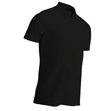 Mens Golf Polo T Shirt 500 Black