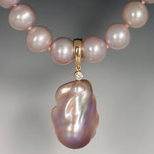 pearl enhancer large pink baroque