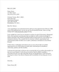 Cover Letter For Nurses Under Fontanacountryinn Com