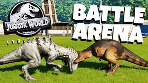 dinosaur battle arena juric world