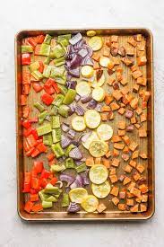 how to roast vegetables times