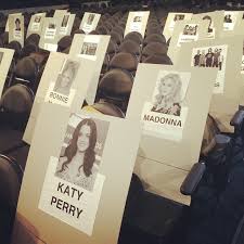 Grammys Seating Chart