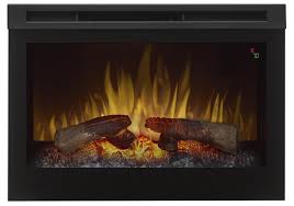 Black Fan Forced Electric Fireplace