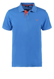 Men T Shirts Gant Polo Shirt Palace Blue Gant Jackets Sale