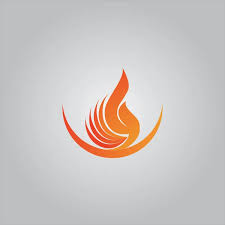 Logo Of The Flame Of Fire Vector Images