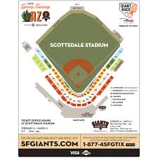 giants spring training seating chart