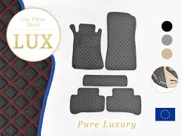faux leather car floor mats for vw golf