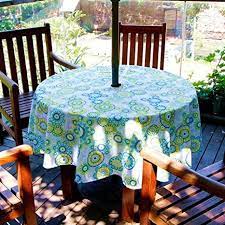 Lamberia Round Tablecloth With Umbrella