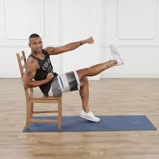 at home chair exercises a simple yet
