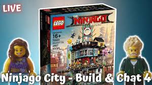 Live - Lego Ninjago City (70620) - Build & Chat 4 - Finale - YouTube