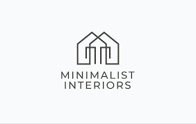 minimalist interior design logo graphic