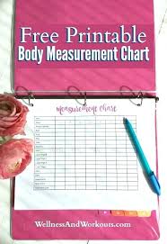 Printable Measurement Chart Weight Loss Livedesignpro Co