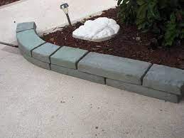 4 Thick Concrete Garden Edging Lawn