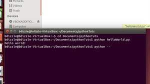 how to run python in linux ubuntu