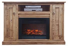 30857 rustic tall 55 wide fireplace tv