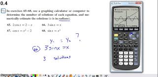 solving trigonometric equations