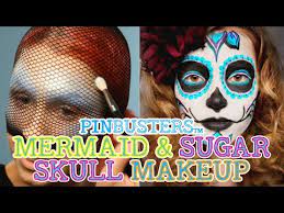 halloween makeup mermaid and sugar