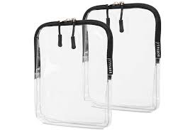 borsali clear toiletry bags for