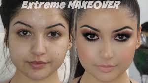 start to finish makeover makeup