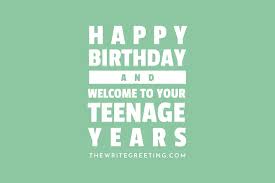 75+ Sweet 13th Birthday Wishes for a New Teen - The Write Greeting