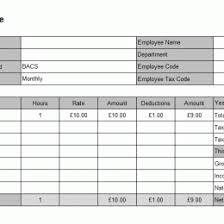 Download Our Sample Of 2 Payslip Template Free Word Templatesfree