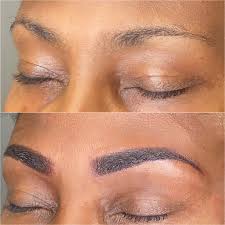 affordable powder brow or ombre brow in