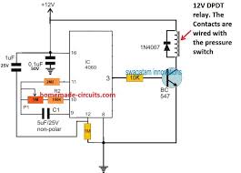 It reveals the elements of the circuit as streamlined forms, as well as the power and also signal connections in between the devices. Pressure Switch Water Pump Controller Circuit Homemade Circuit Projects