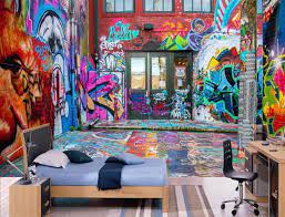 Buy Graffiti Room Street Art Wallpaper